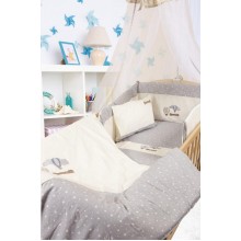 ΚΟΥΝΟΥΠΙΕΡΑ bebe ΑΕΡΟΣΤΑΤΟ 01 160X490 ΕΚΡΟΥ/ΓΚΡΙ Cotton 100%