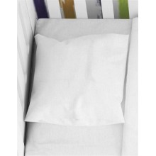 ΜΑΞΙΛΑΡΟΘΗΚΗ bebe Solid 491 35X45 White Cotton 100%