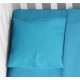 ΜΑΞΙΛΑΡΟΘΗΚΗ bebe Solid 493 35X45 Turquoise Cotton 100%