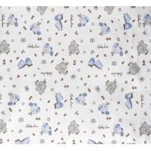 ΣΕΝΤΟΝΑΚΙ ΛΙΚΝΟΥ bebe Elephant 174 80Χ110 Blue Cotton 100%