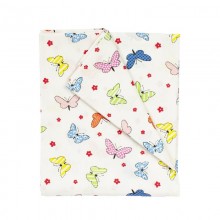 ΣΕΝΤΟΝΑΚΙ ΛΙΚΝΟΥ bebe Butterfly 49 80X110 Rotary Print Cotton 100%