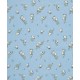 ΣΕΝΤΟΝΑΚΙ ΛΙΚΝΟΥ bebe Birds 14 80Χ110 Sky blue Flannel cotton 100%