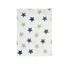 ΠΑΝΑ ΧΑΣΕΣ bebe Star 102 80Χ80 Blue Cotton 100%