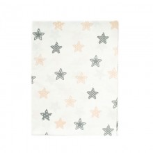 ΠΑΝΑ ΧΑΣΕΣ bebe Star 103 80Χ80 Grey Cotton 100%