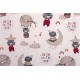 ΠΑΝΑ ΧΑΣΕΣ bebe Reach the stars 190 80X80 Beige Cotton 100%