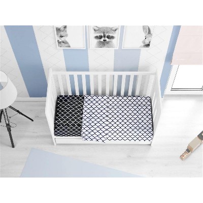 ΣΕΝΤΟΝΙΑ ΕΜΠΡΙΜΕ ΣΕΤ 3 τεμ bebe Windows Multi 177 120X160 Dark blue-White Cotton 100%