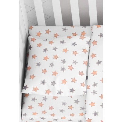 ΜΑΞΙΛΑΡΟΘΗΚΗ ΕΜΠΡΙΜΕ bebe Star 103 35X45 Grey Cotton 100%