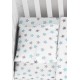ΜΑΞΙΛΑΡΟΘΗΚΗ ΕΜΠΡΙΜΕ bebe Star 104 35X45 Sky blue Cotton 100%