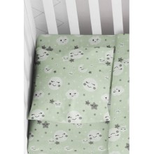 ΜΑΞΙΛΑΡΟΘΗΚΗ ΕΜΠΡΙΜΕ bebe Smile 80 35X45 Green Cotton 100%