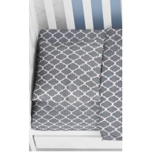 ΜΑΞΙΛΑΡΟΘΗΚΗ ΕΜΠΡΙΜΕ bebe Windows 135 35X45 Grey Cotton 100%