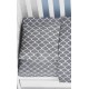 ΜΑΞΙΛΑΡΟΘΗΚΗ ΕΜΠΡΙΜΕ bebe Windows 135 35X45 Grey Cotton 100%
