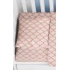 ΜΑΞΙΛΑΡΟΘΗΚΗ ΕΜΠΡΙΜΕ bebe Windows 161 35X45 White-Coral Cotton 100%