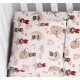 ΜΑΞΙΛΑΡΟΘΗΚΗ ΕΜΠΡΙΜΕ bebe Reach the stars 190 35X45 Beige Cotton 100%