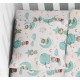 ΜΑΞΙΛΑΡΟΘΗΚΗ ΕΜΠΡΙΜΕ bebe Reach the stars 192 35X45 Green Cotton 100%