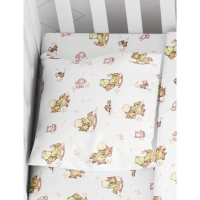 ΜΑΞΙΛΑΡΟΘΗΚΗ ΕΜΠΡΙΜΕ bebe Baby 03 35X45 Flannel cotton 100%
