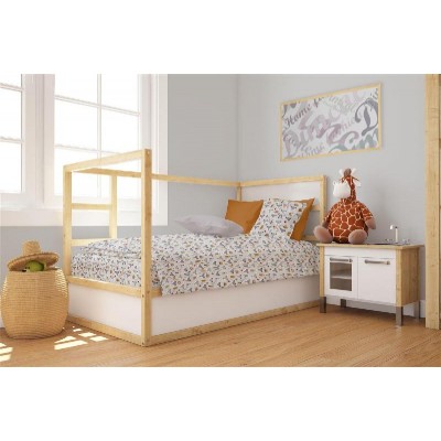 Πάπλωμα Εμπριμέ bebe Fox 527 120X160 Grey 100% Cotton