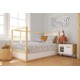 Πάπλωμα Εμπριμέ bebe Fox 527 120X160 Grey 100% Cotton