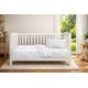Πάπλωμα Εμπριμέ bebe Whimsical Mountainside 588 120X160 White-Grey 100% Cotton