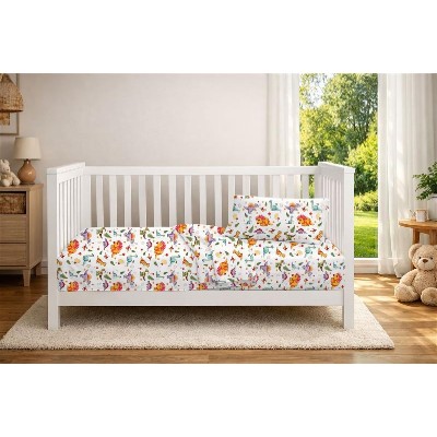 Πάπλωμα Εμπριμέ bebe Dinosaur 520 120x160 White-Orange 100% Cotton