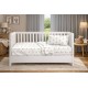 Πάπλωμα Εμπριμέ bebe Newborn Bear 717 120x160 White-Grey 100% Cotton