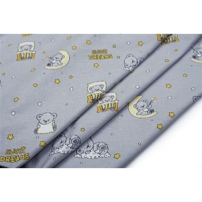 ΠΑΝΑ ΧΑΣΕ bebe Sweet Dreams 552 80X80 Grey 100% Cotton