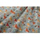 Πάνα Χασέ bebe Fox 528 80X80 Pale Cyan 100% Cotton