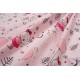 Πάνα Χασέ bebe Ballerina Bear 598 80X80 Pink 100% Cotton