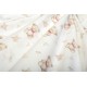 Πάνα Χασέ bebe Newborn Bear 716 80x80 White-Beige 100% Cotton
