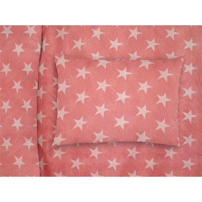 ΜΑΞΙΛΑΡΟΘΗΚΗ ΕΜΠΡΙΜΕ bebe Star 34 35X45 Coral Cotton 100%