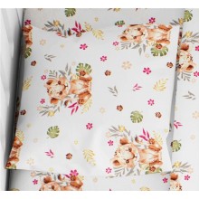ΜΑΞΙΛΑΡΟΘΗΚΗ ΕΜΠΡΙΜΕ bebe Lion Cub 530 35X45 Beige 100% Cotton
