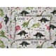 ΜΑΞΙΛΑΡΟΘΗΚΗ ΕΜΠΡΙΜΕ bebe Dinosaur 518 35X45 Multi-Colour 100% Cotton