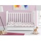 ΚΑΤΩΣΕΝΤΟΝΟ ΜΕ ΛΑΣΤΙΧΟ bebe Unicorn 208 0,70X1,40X0,15 White-Pink Cotton 100%