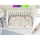 Κατωσέντονο Με Λάστιχο bebe Spaceship 186 0,70X1,40X0,15 Beige 100% Cotton
