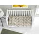 Κατωσέντονο Με Λάστιχο bebe Big Cats 27 0,70X1,40X0,15 Light Olive 100% Cotton