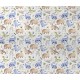 ΣΕΝΤΟΝΑΚΙ ΛΙΚΝΟΥ bebe Dinosaur 517 80X110 Sky Blue 100% Cotton