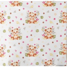 ΣΕΝΤΟΝΑΚΙ ΛΙΚΝΟΥ bebe Lion Cub 530 80X110 Beige 100% Cotton