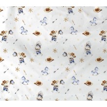 ΣΕΝΤΟΝΑΚΙ ΛΙΚΝΟΥ bebe Wild West 540 80X110 Sky Blue Cotton 100%