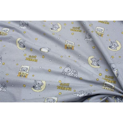 ΣΕΝΤΟΝΑΚΙ ΛΙΚΝΟΥ bebe Sweet Dreams 552 80X110 Grey 100% Cotton