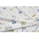 ΣΕΝΤΟΝΑΚΙ ΛΙΚΝΟΥ bebe Sweet Dreams 554 80X110 White-Sky Blue 100% Cotton