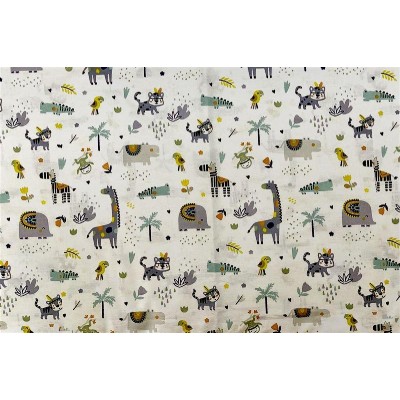 ΣΕΝΤΟΝΑΚΙ ΛΙΚΝΟΥ bebe Zoo 557 80X110 White-Grey 100% Cotton