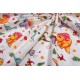 Σεντονάκι Λίκνου bebe Dinosaur 520 80x110 White-Orange 100% Cotton