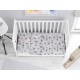 ΣΕΝΤΟΝΙΑ ΕΜΠΡΙΜΕ ΣΕΤ 3 τεμ bebe Football 520 120X160 Grey 100% Cotton