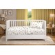 Σεντόνια Εμπριμέ Σετ 3 τεμ bebe Happy Safari 713 120X160 White-Grey 100% Cotton