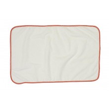 Σελτεδάκι Αδιάβροχο bebe 134 Πουά 50X80 Λευκό/Πορτοκαλί Cotton 100%