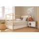 Πάπλωμα bebe Solid 502 120X160 Beige 100% Cotton