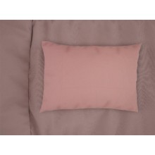 Μαξιλαροθήκη bebe Solid 503 35X45 Dusty Rose 100% Cotton