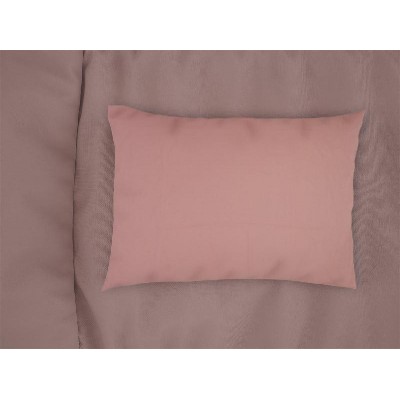 Μαξιλαροθήκη bebe Solid 503 35X45 Dusty Rose 100% Cotton