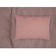 Μαξιλαροθήκη bebe Solid 503 35X45 Dusty Rose 100% Cotton