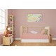 Κατωσέντονο με Λάστιχο bebe Solid 503 0,70X1,40X0,15 Dusty Rose 100% Cotton