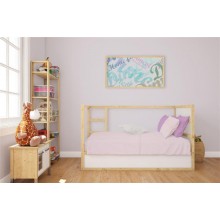 Κατωσέντονο με Λάστιχο bebe Solid 506 0,70X1,40X0,15 Light Purple 100% Cotton